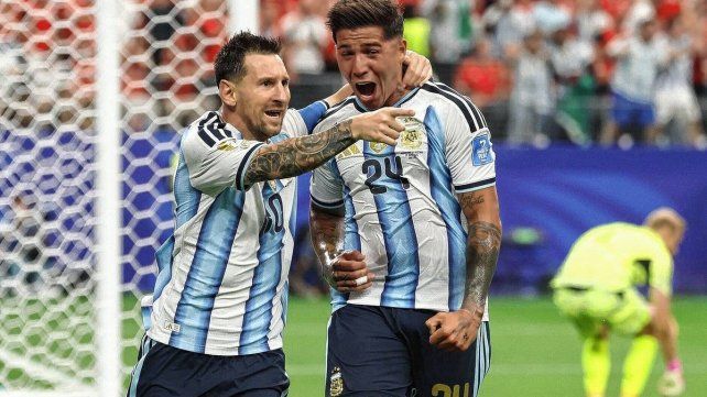 Argentina es más y le gana a Austria 1-0 con un golazo de Messi en Dallas