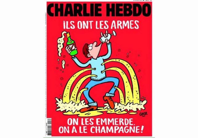 La nueva portada de Charlie Hebdo luego de los atentados en París
