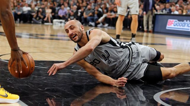 ¡Palizón de los Spurs de Manu!