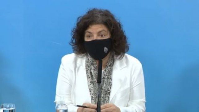 La ministra de Salud de la Nación, Carla Vizzotti.