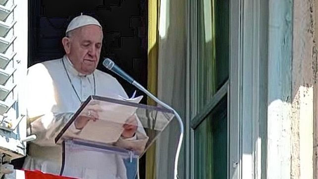 El papa Francisco en el Ángelus