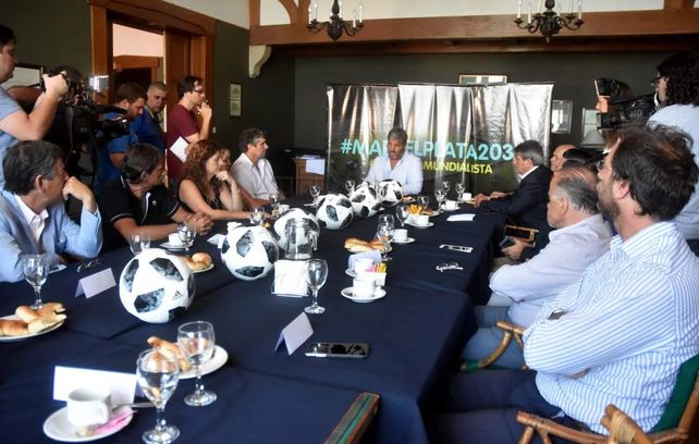 Mar del Plata se postuló como subsede del Mundial 2030
