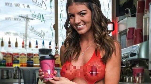 El bar causó furor y gran pólemica.