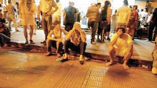 Un asistente al recital encendió una bengala y desató el infierno Cromañón