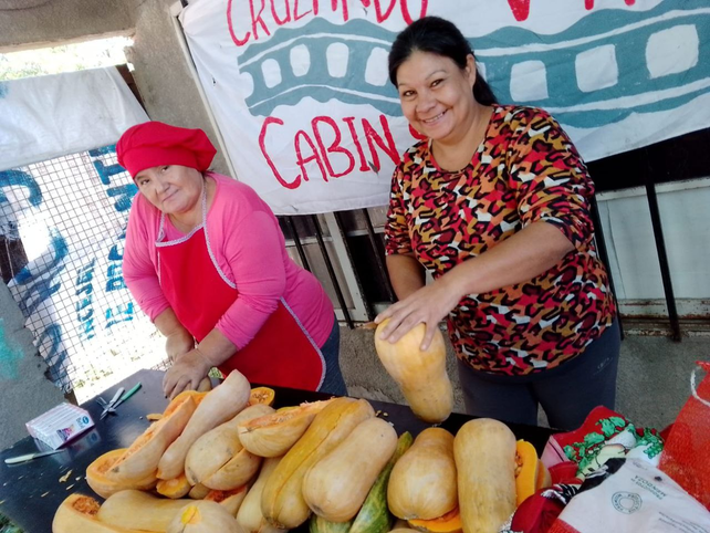 Veintidós comedores populares se valen, en buena parte, de lo que les provee el proyecto De la huerta a la olla.