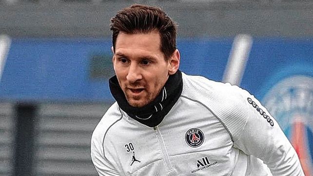 Lionel Messi continúa entrenando con PSG