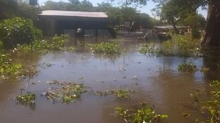Localidades de la costa pelean contra el río y esperan que no llueva