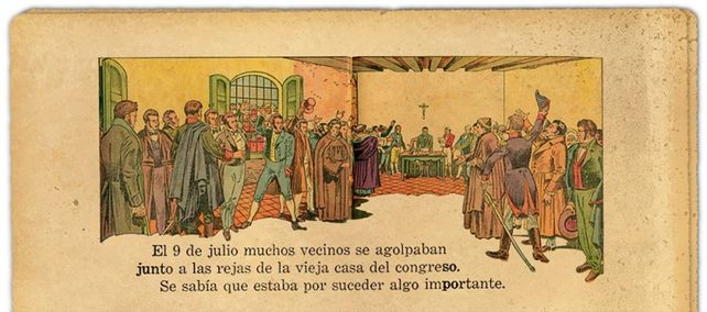 El día de la Independencia en las revistas escolares. 
