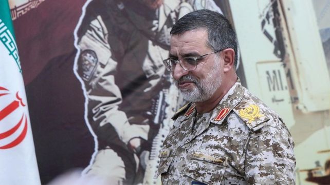 El régimen de Irán confirmó la muerte del General de Brigada Ali Mohamad Naeini
