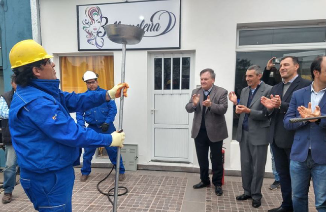 El gas natural llegó a la ciudad de San Cristóbal