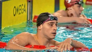 El santafesino Gabriel Morelli se impuso en los 200 pecho, y logró nuevo récord.