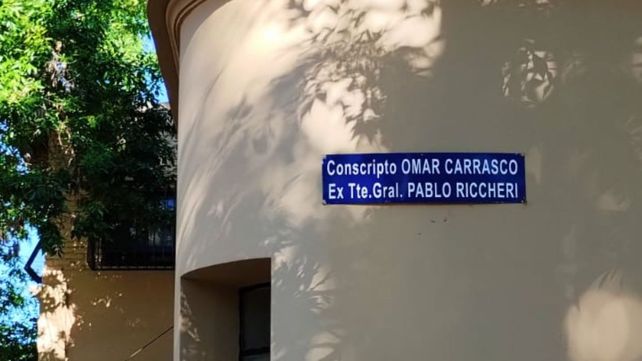 El llamativo caso de calle Riccheri: por qué se llama Omar Carrasco después de Presidente Perón