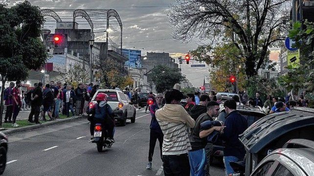 Los hinchas de San Lorenzo se movilizan repudiando la vuelta de Marcelo Moretti.