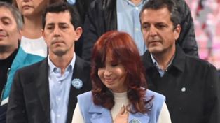 Cristina, De Pedro y Massa, protagonistas de un sugestivo cónclave.