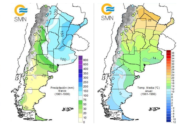 Lluvias y posible caída de granizo en algunas zonas productivas