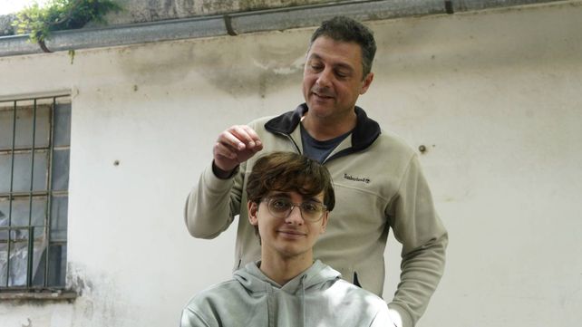 Matías Bottoni junto con Luciano