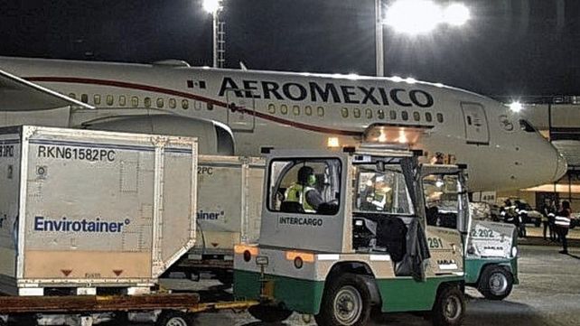 También arribaron vacunas AstraZeneca