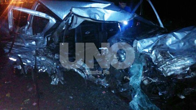 La triple colisión dejó como saldo un muerto y tres heridos&nbsp;