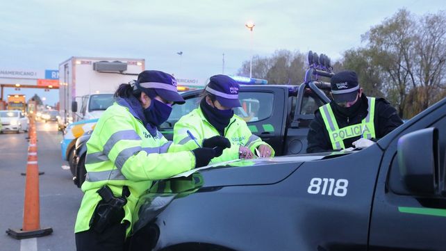 Controles: impidieron el ingreso de 130 vehículos