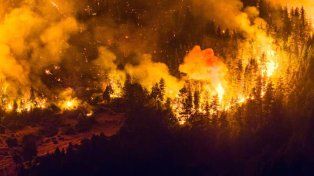 Ya hay más de 3.500 hectáreas afectadas por los incendios en Chubut