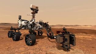 El rover Perseverance de la Nasa captó sonidos extraños en Marte.