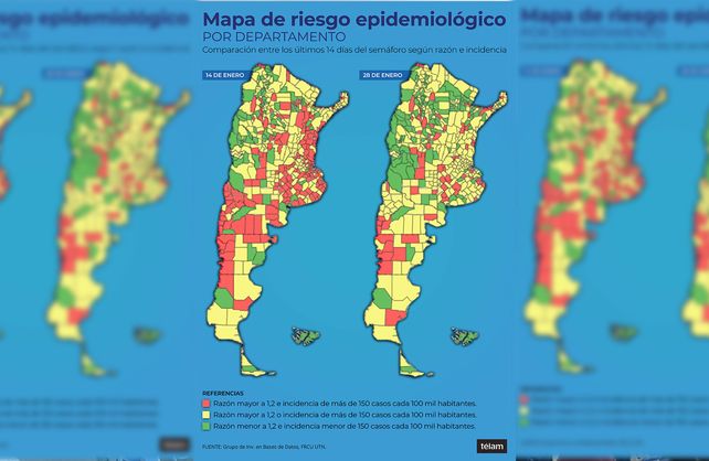 Según Nación, en la provincia de Santa Fe hay un departamento con alto riesgo de contagio