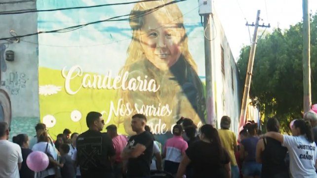 Homenajearon a la nena asesinada por una bala perdida en la Navidad de 2022