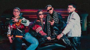 La China Suárez y L-Gante sacarán una canción junto a Gino Mella y Jairo Vera.