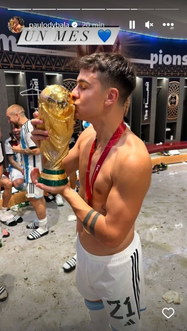 Los jugadores de la selección recordaron el primer mes de la Copa del Mundo