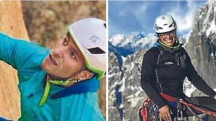 Dieron por muertos a los dos escaladores vascos arrastrados por un alud en el cerro Fitz Roy