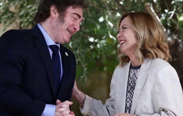 Milei viajará otra vez a Italia para reunirse nuevamente con Meloni