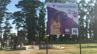 Se inauguró la Plaza de las Mujeres en Santo Tomé