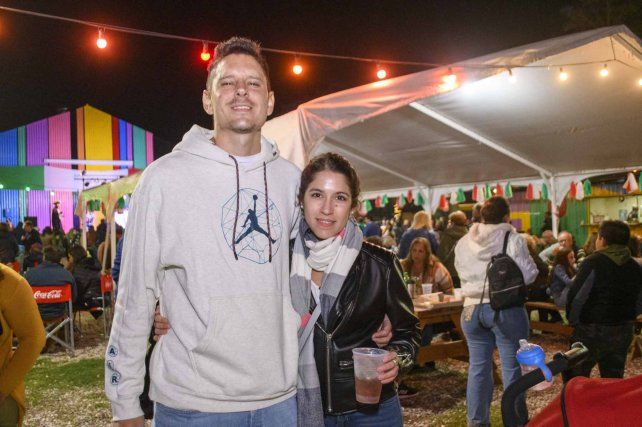 Javier Dissevicuis y Lucila Pinero