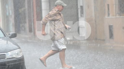Alerta por tormentas fuertes y probable caída de granizo para Santa Fe