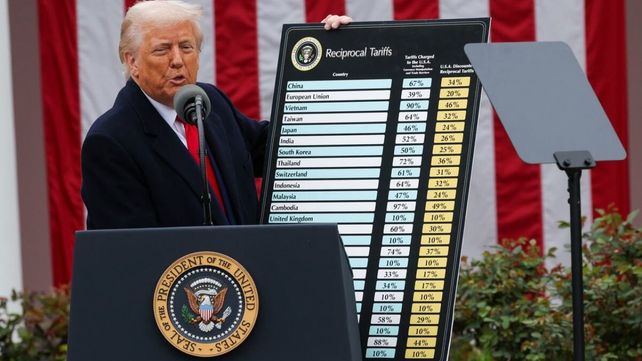 Trump declara la guerra comercial al mundo con aranceles mínimos a la importación del 10%: cómo afecta a Argentina