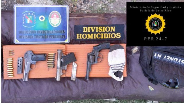 Operativo en barrio Maccarone: tres detenidos y armas secuestradas