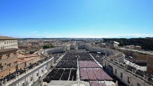 El último adiós: Roma despidió a Francisco entre oración, lágrimas y un imponente operativo de seguridad