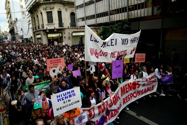 La marcha de Ni Una Menos en Rosario: todas las imágenes