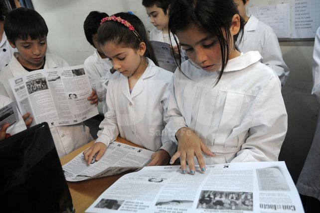 Proyecto especial. Los chicos están trabajando en una iniciativa vinculada a la integración de personas con discapacidad