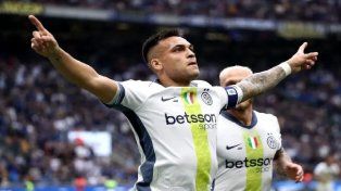 Lautaro Martínez convirtió un gol en la victoria del Inter.