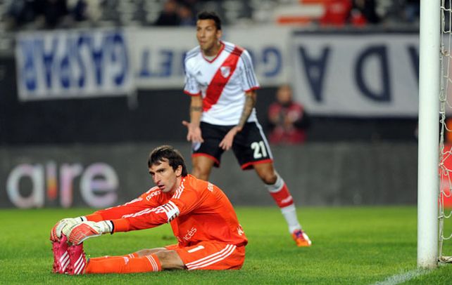 El arquero y capitán de River Plate
