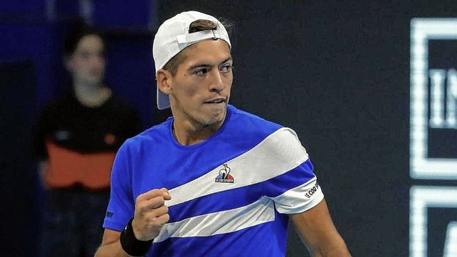 Sebastián Báez ya está en las semifinales del Next Gen Finals de tenis que se juega en Milán. 