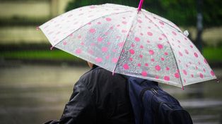 La lluvia tarda en llegar a Rosario