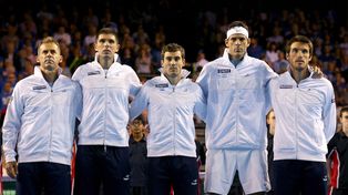 Argentina buscará el punto que lo desemboque en la final de la Davis