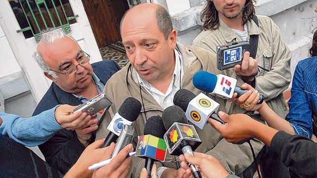 Libre. Superti habl&oacute; con la prensa apenas liberaron a Graciela Dieser