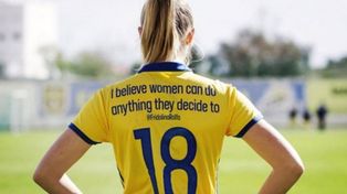Las chicas de la selección sueca y un mensaje muy especial por el Día Internacional de la Mujer