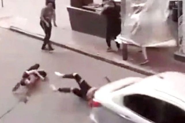 Un grave incidente se registró este jueves al desatarse la tormenta en la ciudad de Córdoba.