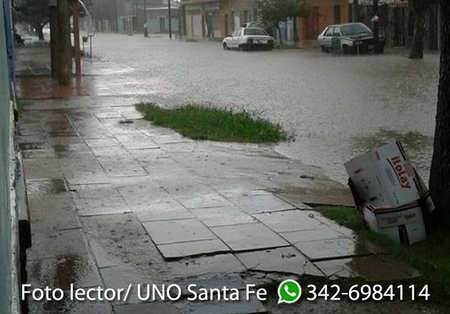 Diego Santa Cruz envió esta foto de calle Mendoza