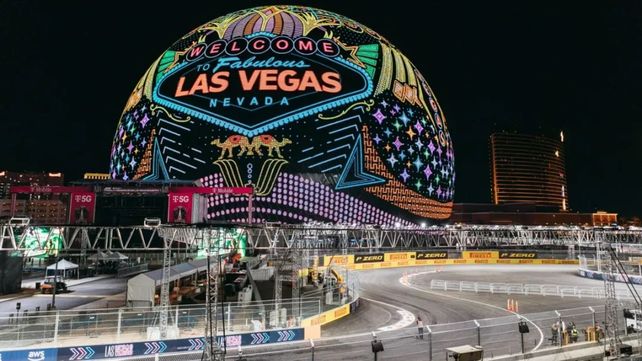 Las Vegas. El nuevo escenario del circo de la Fórmula 1 con Franco Colapinto en un nuevo desafío.&nbsp;