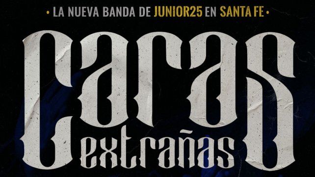 Caras Extrañas, la nueva banda de Junior25, llega a Tribus